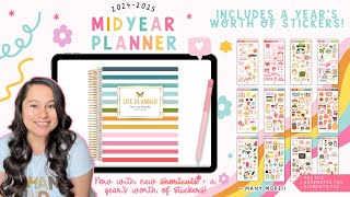 2024-25 Midyear Digital Planner π (How to Set Up + Walk Through)