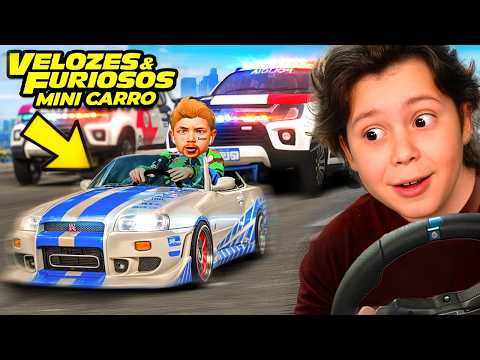 I escaped with mini cars from Fast and Furious!! (GTA 5 rp)