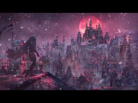 Ghost City Blood Moon Night - Victoria Ambience, 3 Hours of Relaxing Medieval Music, White Noise