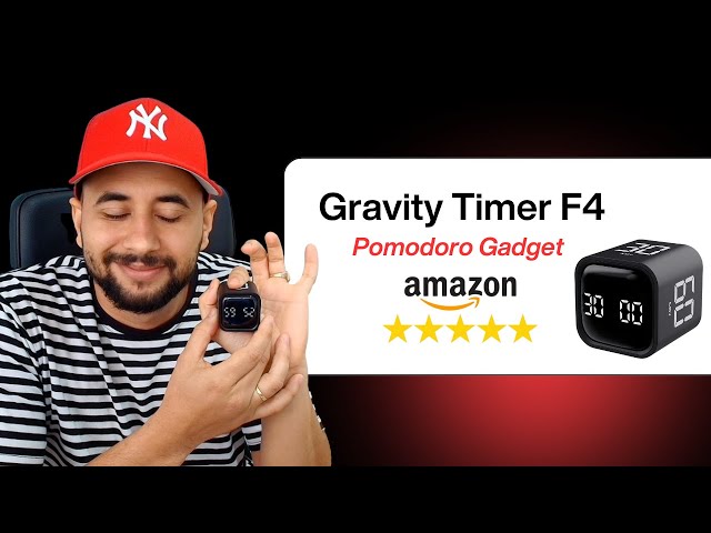 Vídeo relacionado con QUMOX Temporizador Digital En Cubo, Reloj De Cuenta Regresiva Recargable Con Sensor De Gravedad Y Modo Manual, 5/10/30/60 Minutos, USB-C, Pantalla LED, Alertas Con Vibración Y Sonido Para Estudio, Coc