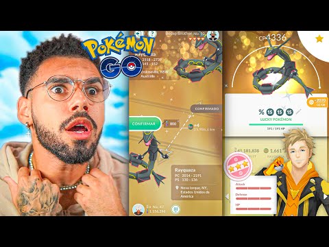 SHINY 100% e RAYQUAZA... Como AUMENTAR as CHANCES de *SHUNDO* 😮😍😍