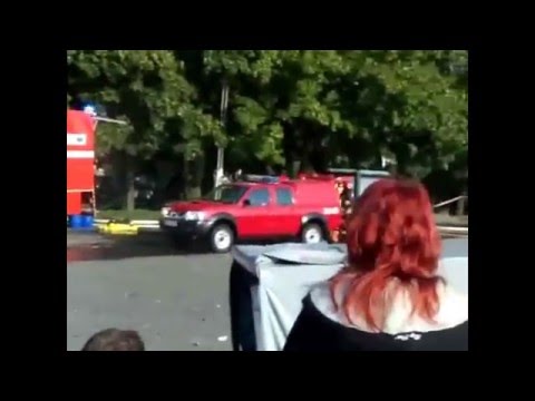 Goleniów 24.09.2010 Ćwiczenia KP PSP w Goleniowie Kryzys 2010 (cały film)