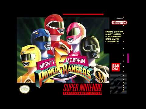 SNES Mighty Morphin Power Rangers - Area 1 (City) Remix