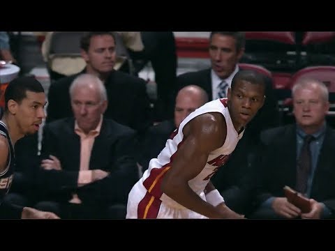 James Jones 18 Points Highlights (6 Threes) vs San Antonio Spurs (2013.10.19) (NBA PRESEASON)