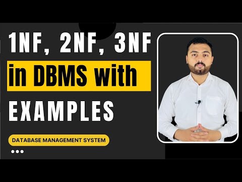 Database Normalization:  First, Second, & Third Normal Form