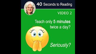 Start Reading Progress by Teaching for 5 Minutes Twice a Day