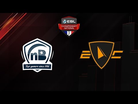 LoL - Ecorp Glorious vs Nuit Blanche - ESL Championnat National - Winter 2016
