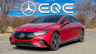 This electric Mercedes sedan is PACKED with tech!