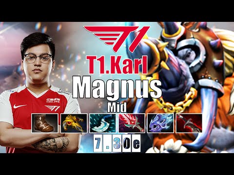 Magnus Mid | T1.Karl | KARL IS A TOTAL BEAST BEST MID PLAYER AT SEA | 7.30e Gameplay Highlights