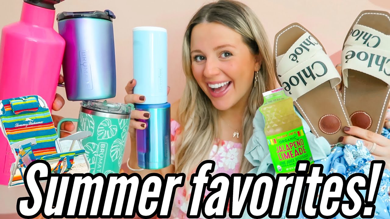 THINGS I'VE BEEN LOVING FOR THE SUMMER!!