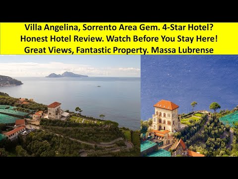 Villa Angelina, Fantastic Sorrento Area Hotel. Honest Hotel Review - Watch Before You Stay!