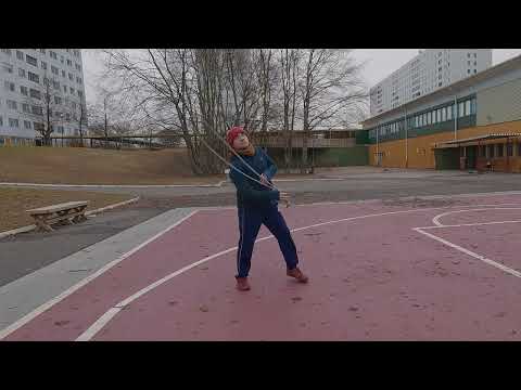 Rope Flow - Hand flip variation demonstration