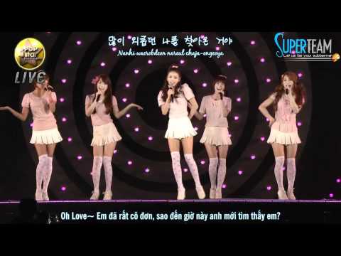 [Vietsub]  KARA  (ft Infinite) - Couple (Sechskies) (K-pop All Star Live in Nigata)