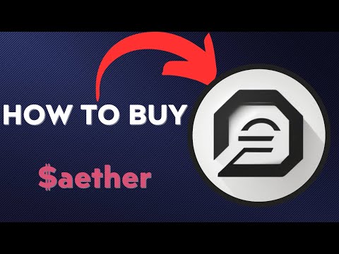 How To BUY aether collective TOKEN CRYPTO COIN IN 60 SECONDS