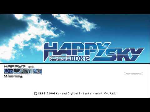 beatmania IIDX 12 - HAPPY SKY Title Screen