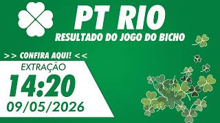 🍀 Resultado da PT Rio 14:20 – Resultado do Jogo do Bicho PT Rio - 09/05/2026_
