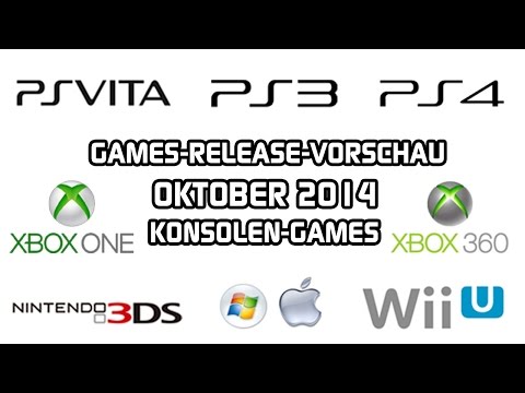 Games-Release-Vorschau - Oktober 2014 - Konsole // powered by Konsolenschnäppchen.de