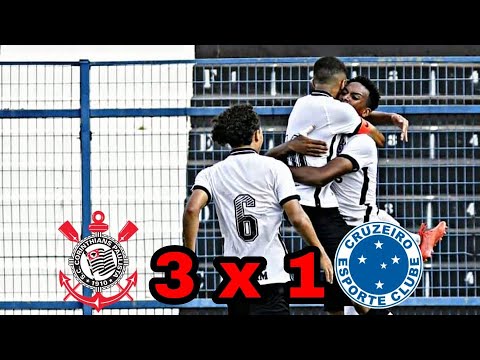 SEGUE O LIDER! Corinthians 3 x 1 Cruzeiro - Melhores Momentos - Brasileirão Sub-20