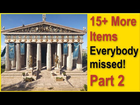 Assassins Creed Odyssey unique weapon locations - Part 2 - More weapons & gear everybody missed