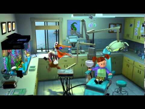 Finding Nemo Escape from the Fish Tank Scene