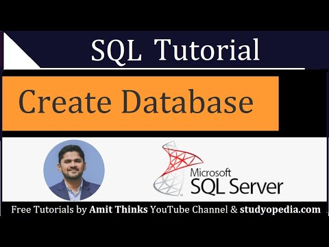 How to Create a Database | SQL Tutorial for Beginners | 2021