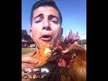Man Had Opps Before Death ️ Shorts Chicken Friedchicken Eatachickeninfrontofachicken Edit