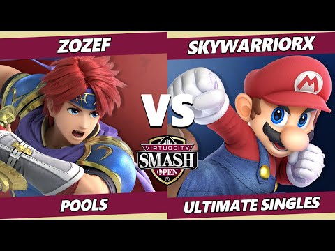 Virtuocity 2022 - ZoZef (Roy) Vs. SkyWarriorX (Mario) SSBU Ultimate Tournament