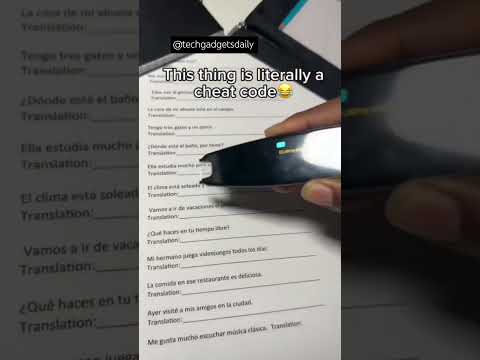 Scanmarker Pro | Reading & Translation Pen | Best Tool for Language Learners & Dyslexi #texttool