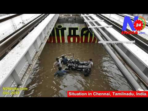 Situation in Chennai, Tamilnadu, India (N24India)
