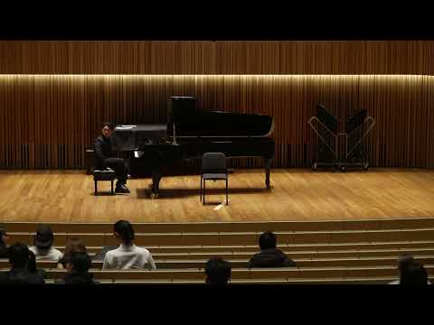 Schumann and Bartok: University of Melbourne Performance class (13/10/23) - Sean Kim