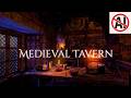 Quiet Medieval Tavern Ambience and Music | rest in a fantasy tavern after a long day on a quest