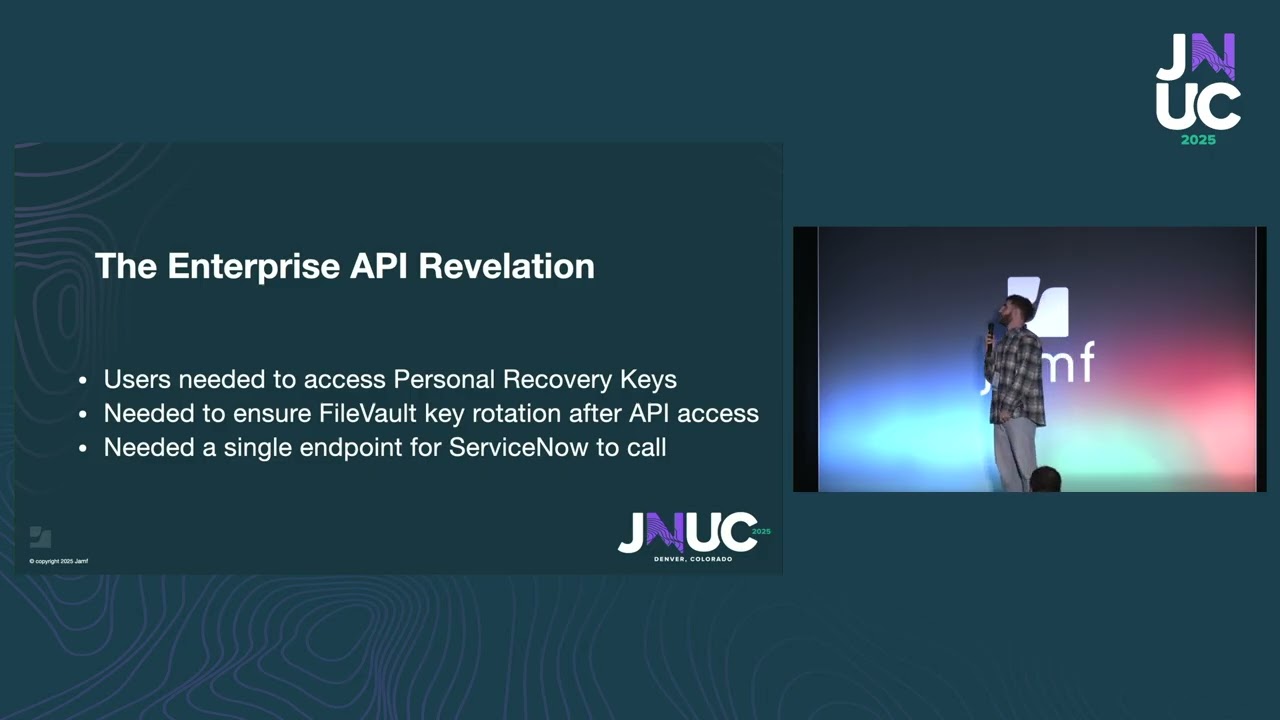 Building Enterprise API Middleware for Jamf Pro: Scalable Secure Automation #JNUC2025