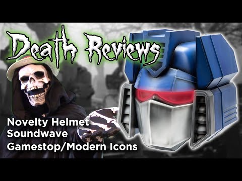 Death Reviews: Soundwave Voice Helmet - Gamestop/Modern Icons