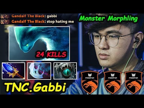 TNC Gabbi - [Morphling] Monster Carry Insane damage Combo Earthshaker Dota 2 7.22 Gameplay
