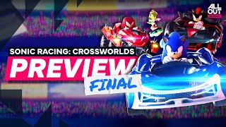 On track to be one of 2025’s BEST - Sonic Racing CrossWorlds FINAL Gameplay Preview