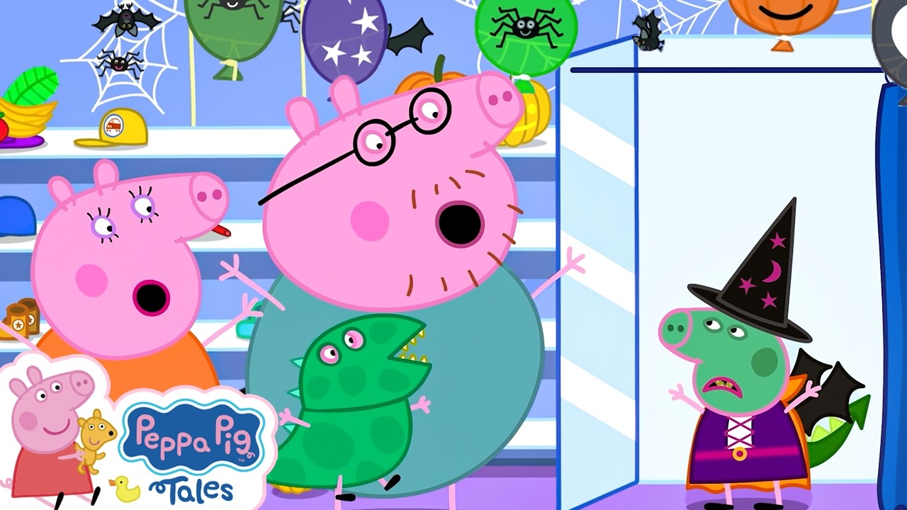 🎃 Halloween Costume Shopping Trip ✨ Kids Videos 🐽 Peppa Pig Full Episodes | All New Peppa Pig Tales