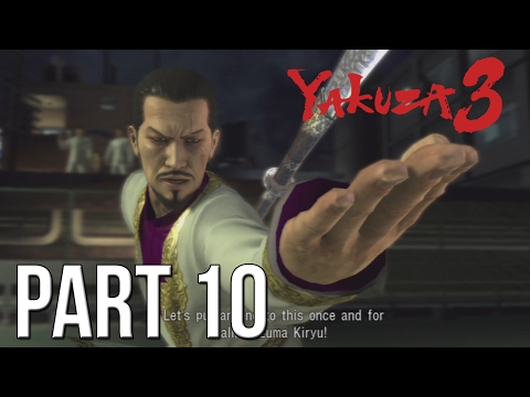 Let's Play Yakuza 3 - PS3 Gameplay Part 10 - Men and Plots