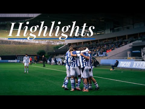HIGHLIGHTS | 3ª RFEF 25-26 | J13 | Real Sociedad C 2-0 Santurtzi KE | Zubieta
