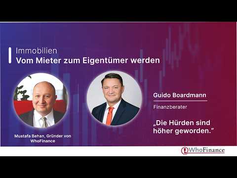 Vom Mieter zum Eigentümer: Warum die Hürden höher geworden sind – und wie ein Fahrplan hilft | Guido Boardmann