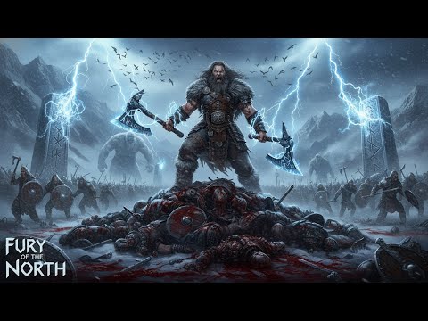 Fury of the North ❄️ Dark Nordic Ambience | Viking Battle Music