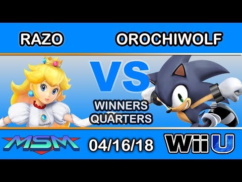 MSM 142 - LH | Razo (Peach) Vs. orochiwolf (Sonic) Winners Side - Smash 4
