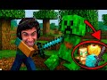 MINECRAFT PERO LOS MONSTRUOS ME DAN COSAS OP