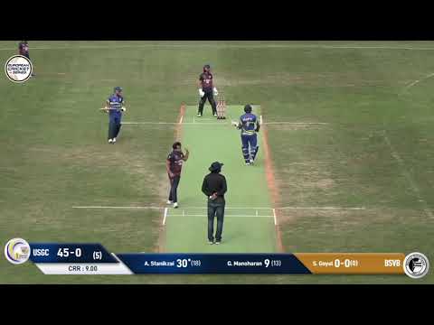MOM: A.Stanikzai - BSVB vs USGC | Highlights | European Cricket Series Dresden Day 4 | Germany