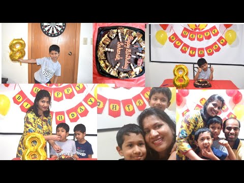 Saharsh birthday celebrations/Vlog/Covid19 వల్ల మా son birthday ఎలా celebrate చేసామంటే.....
