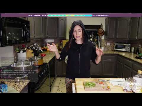 Sasha Grey VOD 10/March/2023 Cooking - Bloodborne part 6/ BDAY !SUBATHON 4 YEAR part 2