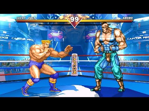 Lucky Colt Vs Abobo - Slam Masters-X-Double Dragon (Arcade/90s)