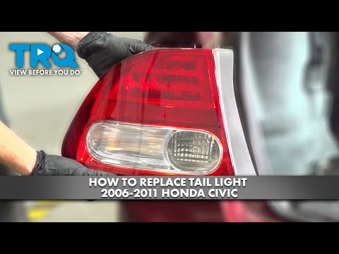 How to Replace Outer Tail Light 2006-2011 Honda Civic