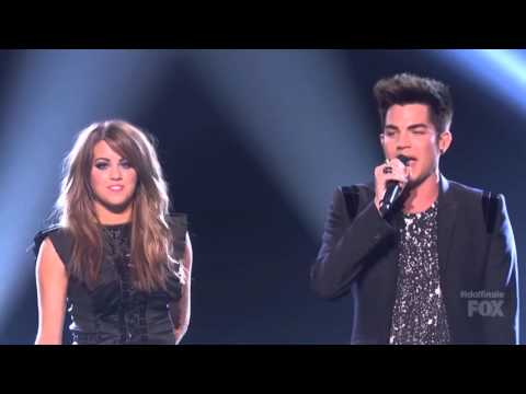Adam Lambert feat Angie Miller - Titanium (American Idol Finale)