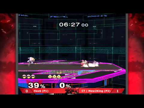 Revival of Melee 5 - Hax (Captain Falcon) Vs. Mew2King (Sheik) - Losers Quarters