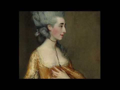 Thomas Gainsborough's portrait of a famous courtesan named Grace Dalrymple Elliot, from 1778